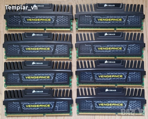 Corsair Vengeance 8 x 8 GB DDR3 1600 PC3 12800, снимка 2 - RAM памет - 52304573