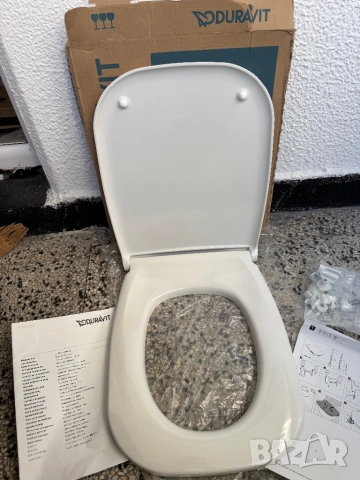 Тоалетна Седалка Duravit 0067390000 Soft Close, Quick Release, Бяла!