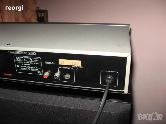 HITACHI-модел FT-3500-JAPAN, снимка 6 - Ресийвъри, усилватели, смесителни пултове - 53720586