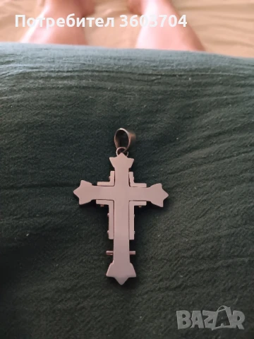 кръст , снимка 2 - Колиета, медальони, синджири - 51315080