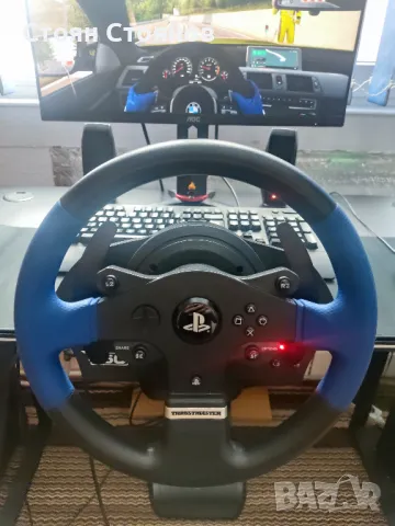 Волан с педали Thrustmaster T150 за компютър и Playstation, снимка 6 - Други игри и конзоли - 48450762