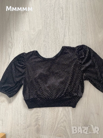 Блузка H&M S, снимка 2 - Корсети, бюстиета, топове - 52648679