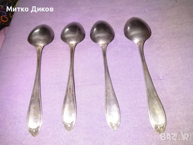Duralit Rostfrei Solingen немски лъжици 4 бр 210мм Silver plated , снимка 8 - Прибори за хранене, готвене и сервиране - 51516204