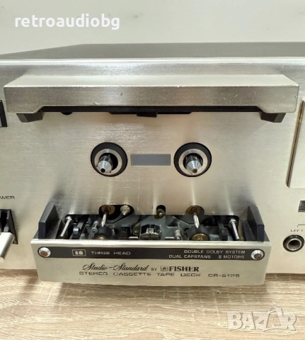 🔉Ретро колекционерски триглав дек FISHER CR - 5125 - 1978-1980 г.🔉, снимка 7 - Декове - 52297030