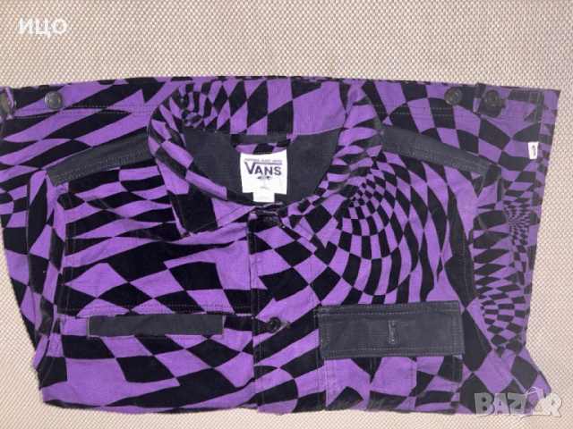 Яке VANS X PERKS & MINI SPIRAL CHECKER CH PERK, снимка 14 - Якета - 52331554