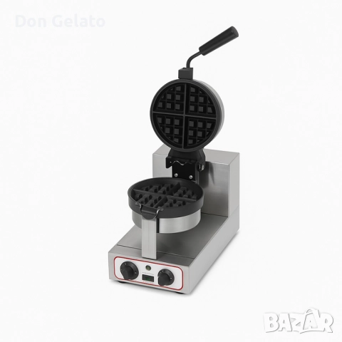 Професионален гофретник за белгийски гофрети с въртяща се глава – Rotary Waffle, снимка 6 - Обзавеждане за заведение - 52509092
