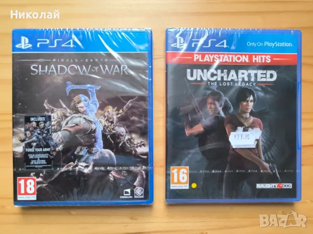 НОВИ и неразпечатани игри за Playstation 4 , снимка 4 - Игри за PlayStation - 44324153