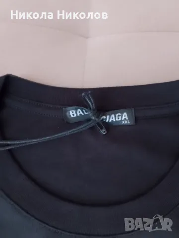 Мъжка тениска на Balenciaga , снимка 3 - Тениски - 47223684