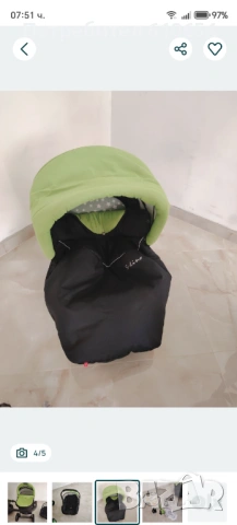 Количка adbor s-line 3v1, снимка 3 - Детски колички - 53194638