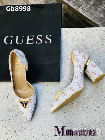 Обувки с ток Guess, снимка 9 - Дамски обувки на ток - 45865431