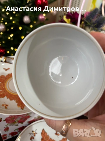 Руски сервиз за чай Вербилки, снимка 9 - Антикварни и старинни предмети - 53338901