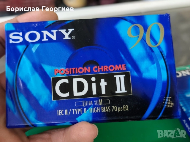 Нови аудио касетки хромни dat sony tdk, снимка 2 - Аудио касети - 52060998