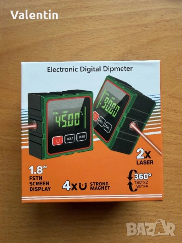 Лазерен дигитален ъгломер 