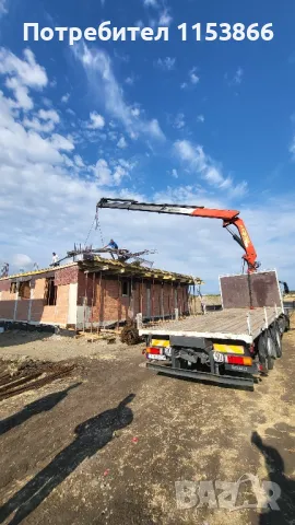 Камион с кран,бордови камион,услуги под  наем,превози,транспорт, снимка 13 - Индустриална техника - 46540561