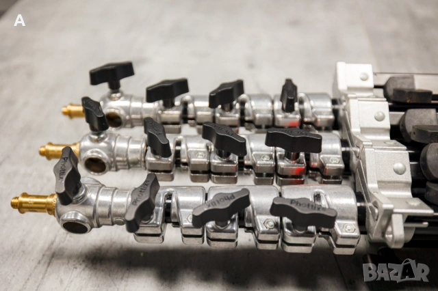 Професионален статив за осветление Phottix Padat 300 3 метра, Въздушна амортизация (Air Cushion), снимка 5 - Чанти, стативи, аксесоари - 53912472