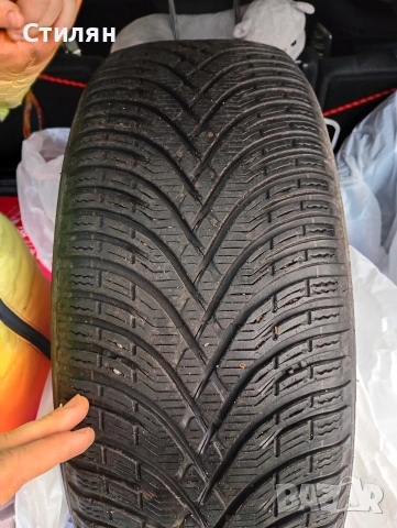 2 броя зимни гуми Клебер 205/55/16, снимка 2 - Гуми и джанти - 53287299