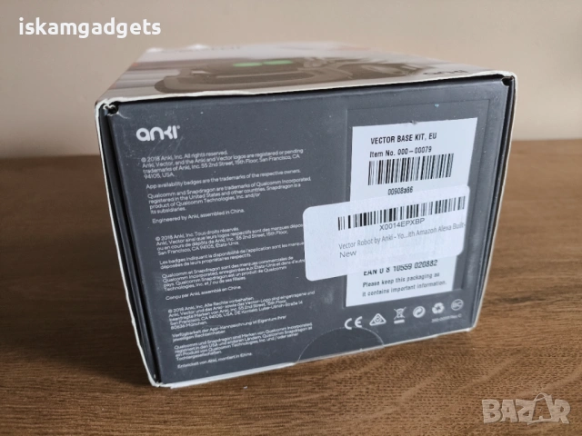 Домашен робот Anki Vector с вграден Amazon Alexa, снимка 5 - Друга електроника - 54271934