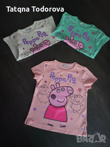 Тениски за момичета , снимка 2 - Детски тениски и потници - 44957447