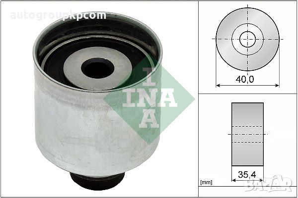 INA 532 0349 10 Паразитна, водеща ролка и обтяжна ролка INA 531 0565 30 за ангренажен ремък VAG, снимка 1 - Части - 46395036