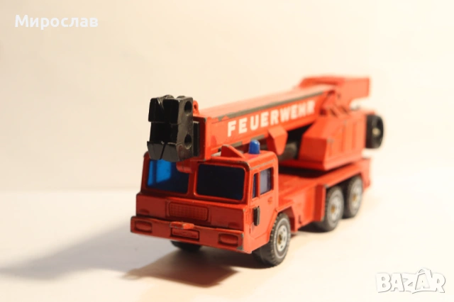1:55?? SIKU КАМИОН ПОЖАРНА КРАН КОЛИЧКА МОДЕЛ, снимка 3 - Колекции - 53181080