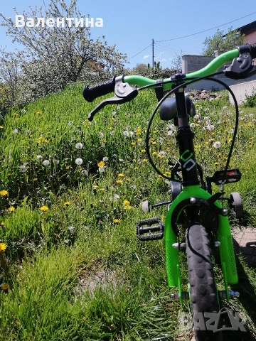 Детско колело със спомагателни гуми, снимка 12 - Велосипеди - 54301221