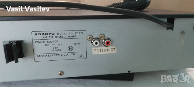 Sanyo JT 277, снимка 12 - Ресийвъри, усилватели, смесителни пултове - 52594733