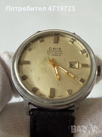 Vintage Oris Super 17 Jewels, снимка 2 - Мъжки - 54164658