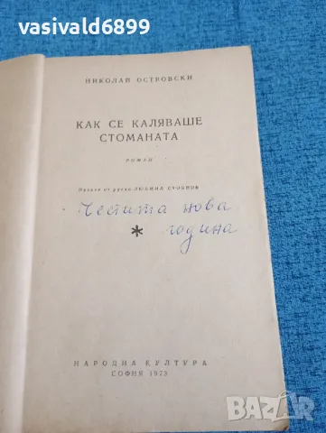 Николай Островски - Как се каляваше стоманата , снимка 4 - Художествена литература - 47730158