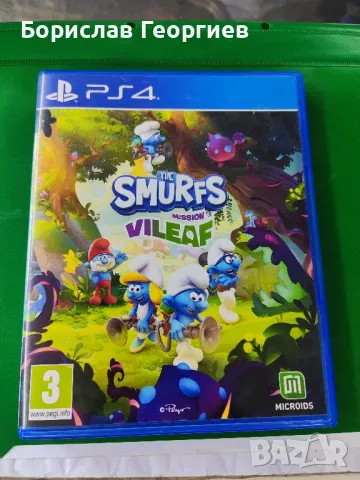 Игра за пс4 sony playstation ps4 the smurfs, снимка 1 - Игри за PlayStation - 47494098