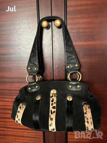Дамска чанта естествена кожа