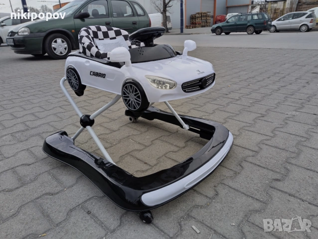 CANGAROO Проходилка CABRIO бял, снимка 9 - Проходилки - 53569047