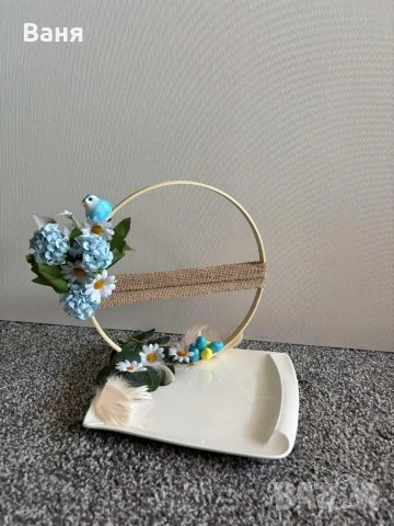 Декорирани чинии за Великден