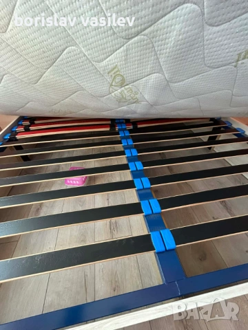 Спалня + модматрачна рамка + двулицев матрак 164/190, снимка 3 - Спални и легла - 53927308