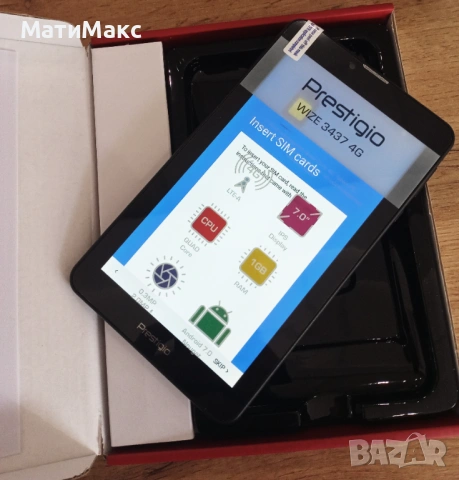 Таблет PRESTIGIO 3437, снимка 2 - Таблети - 54212978