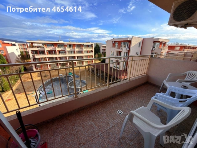 🏡 Двустаен апартамент в комплекс Несебър Форт, Слънчев бряг, снимка 9 - Апартаменти - 53287798