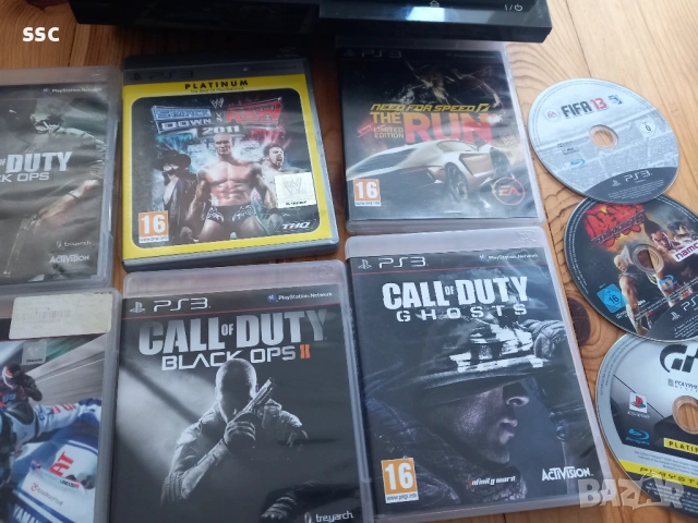 PS3 80GB хакнат+игри, снимка 10 - PlayStation конзоли - 54099878