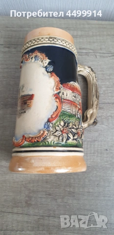 Стара порцеланова халба, снимка 7 - Антикварни и старинни предмети - 54188887