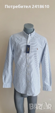 POLO Ralph Lauren Slim Fit Cotton Mens Size М НОВО! ОРИГИНАЛ! Мъжка Риза!, снимка 10 - Ризи - 53589322