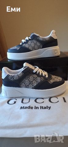 GUCCI обувки маратонки кецове мъжки , снимка 3 - Маратонки - 46729331