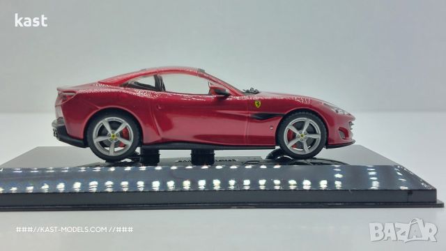 KAST-Models Умален модел на Ferrari Portofino 2018 Altaya 1/43, снимка 4 - Колекции - 46273584