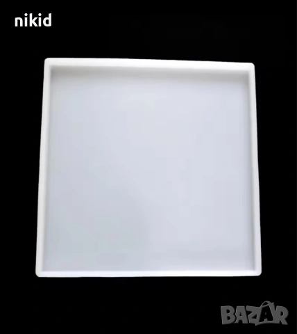 25 см грамаден квадратквадратен силиконов молд форма фондан смола шоколад гипс декор