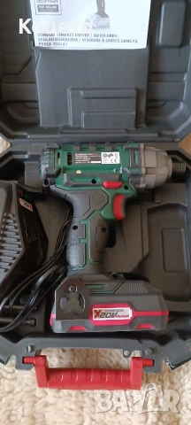 20V - 180Nm - Ударен винтоверт Parkside/Парксайд , снимка 3 - Други машини и части - 54131311
