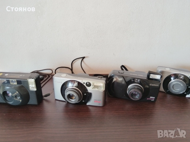 Камери 35mm Canon PRIMA, SNAPPY S, SURE SHOT, PRIMA SYPER Japan