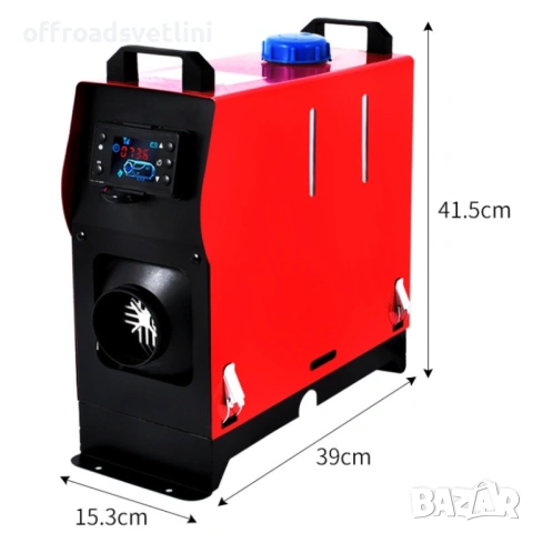 Суха дизелова печка HAWEK 8kW 12V/24V/220V за кемпер, бус и гараж, снимка 5 - Аксесоари и консумативи - 53108631