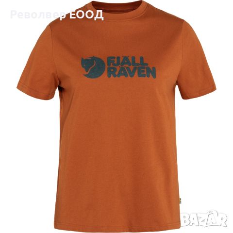 Дамска тениска Fjall Raven - Logo Tee, в цвят Terracotta Brown, снимка 1 - Екипировка - 45338130