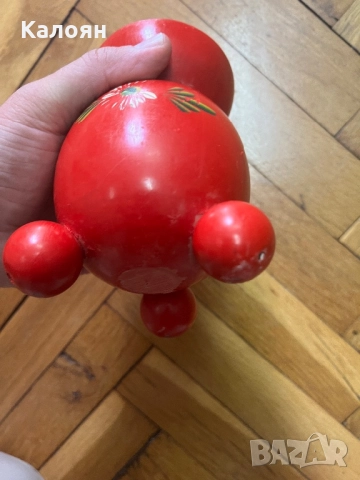 Дървен свещник , снимка 3 - Други - 51633350