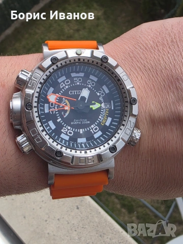 Citizen Promaster Marine Aqualand BN2021-03E + Аксесоари, снимка 2 - Мъжки - 53780841