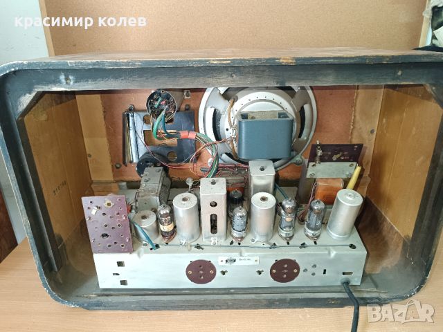 лампов радиоапарат "KORTING EXCELLO 53W", снимка 7 - Антикварни и старинни предмети - 46205120