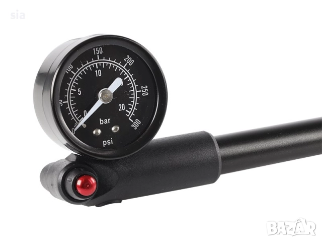 РЪЧНА ПОМПА ЗА ВИСОКО НАЛЯГАНЕ ЗА АМОРТИСЬОРИ, С МАНОМЕТЪР, МАКС. 20 BAR / 300 PSI, снимка 3 - Аксесоари и консумативи - 51971804