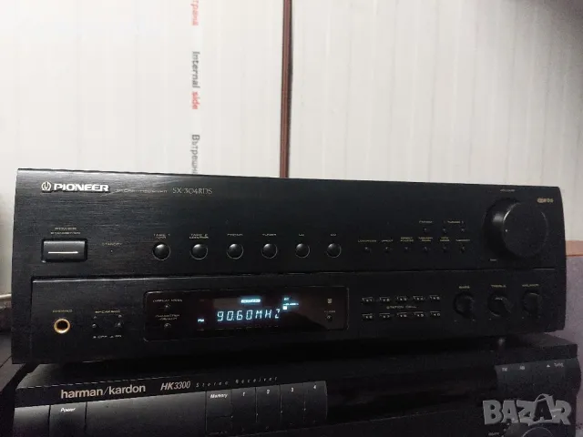 Стерео ресивър PIONEER SX-304RDS, снимка 1 - Ресийвъри, усилватели, смесителни пултове - 48546632